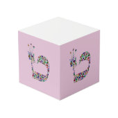 Hebreeuwse letter 'TET' Kubus (Voorkant hoekig)