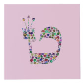 Hebreeuwse letter 'TET' Kubus (Voorkant)