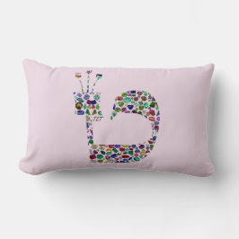 Hebreeuwse letter 'TET' Kussen