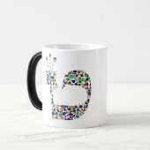 Hebreeuwse letter 'TET' Magische Mok (Voorkant links)