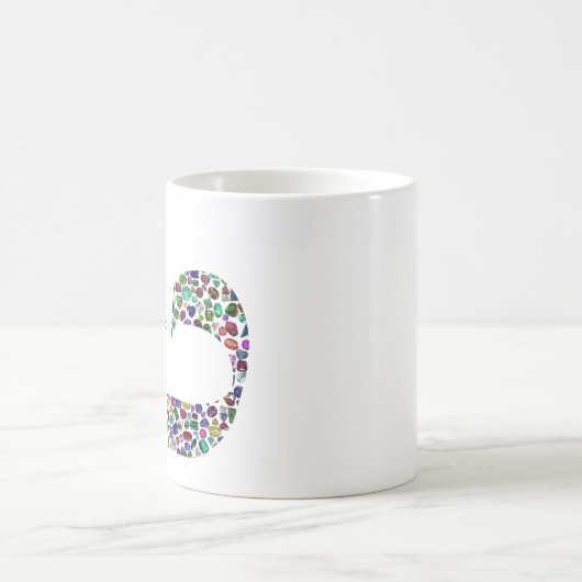 Hebreeuwse letter 'TET' Magische Mok (Center)