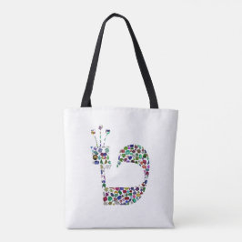 Hebreeuwse letter 'TET' Tote Bag