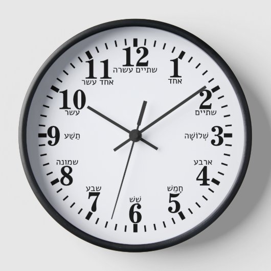 Hebreeuwse letternummers (Voorkant)