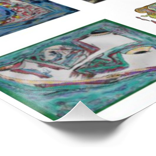 Hebreeuwse letters perfect poster (Hoek)