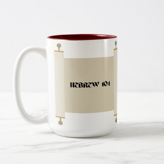 Hebreeuwse Mok (Links)