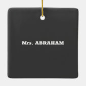 Hebreeuwse onderwijsdag, Geweldige Keramisch Ornament (Achterkant)