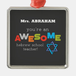Hebreeuwse onderwijsdag, Geweldige Metalen Ornament