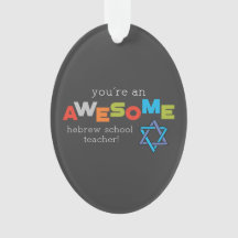 Hebreeuwse onderwijsdag, Geweldige