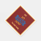 Hebreeuwse Pesach Familie Servet (Hoek)