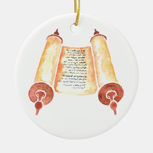 Hebreeuwse rol/koning Josiah - Jesse Tree Ornament (Voorkant)