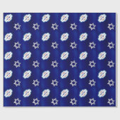Hebreeuwse "Shalom"-tekstPassover Gift Wrapping Pa Cadeaupapier (Vlak)