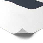 Hebreeuwse Typografie: "LO" = Nee! Poster (Hoek)