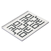 Hebreeuwse Typografie: Shalom Shalom Notitieboek (Linkerzijde)