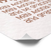 Hebreeuwse verbijstering voor joodse meisjes's Roo Perfect Poster (Hoek)