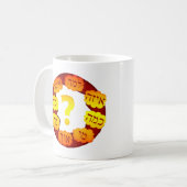 Hebreeuwse vraag koffiemok (Voorkant links)