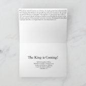 Hebreeuwse vrouw met Ezel - de Ingang van Feestdagen Kaart (Binnen)