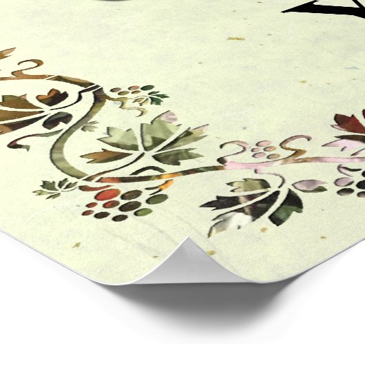  Hebreeuwse Welkomstteken Poster (Hoek)