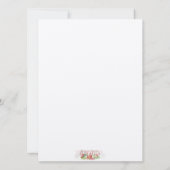 Hebrew Al ha-Nisim Hanukkah Prayer Kaart (Achterkant)