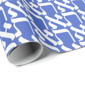 Hebrew Aleph Tav White Cadeaupapier (Rol Hoek)