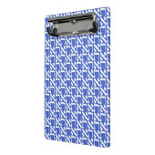 Hebrew Aleph Tav White Mini Klembord (Angled2)