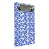 Hebrew Aleph Tav White Mini Klembord (Schuin)