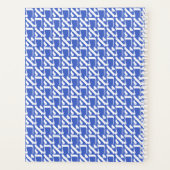 Hebrew Aleph Tav White Planner (Achterkant)