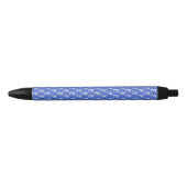 Hebrew Aleph Tav White Zwarte Inkt Pen (Voorkant)
