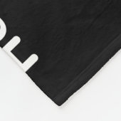 Hebrew Alephbet Fleece Deken (Hoek)