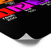 Hebrew Alephbet Poster (Hoek)