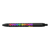 Hebrew Alephbet Zwarte Inkt Pen (Voorkant)