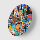 Hebrew alfabet - alephbet ronde klok (Hoek)