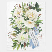 Hebrew Birkat Ha-Bayit Blessing for Home Fleece Deken (Voorkant)