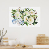 Hebrew Birkat Ha-Bayit Blessing for Home Poster (Keuken)