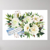 Hebrew Birkat Ha-Bayit Blessing for Home Poster (Voorkant)