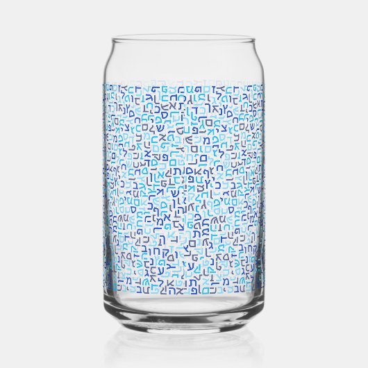 Hebrew Blikvorm Glas (Rechts)