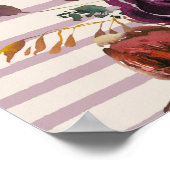 Hebrew Chag Sameach - Happy Jewish Feestdagen Poster (Hoek)