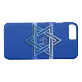 Hebrew Chai Jewish Star van David Case-Mate iPhone Case (Achterkant (Horizontaal))