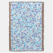 Hebrew Deken (Voorkant Verticaal)