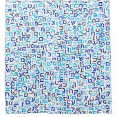 Hebrew Douchegordijn (Voorkant)