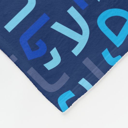 Hebrew Fleece Deken (Hoek)