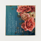 Hebrew "I Am My Beloved's" Song of Songs Lovers Wandkleed (Voorkant (horizontaal))