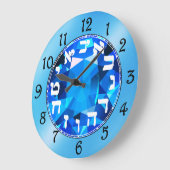 Hebrew Large Clock Grote Klok (Hoek)
