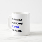 hebrew leraar morah , geweldige koffiemok (Voorkant links)