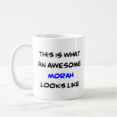 hebrew leraar morah , geweldige koffiemok (Links)