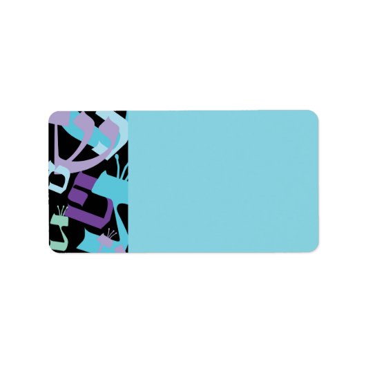 HEBREW LETTERS TREE Druk uw eigen label af (Voorkant)