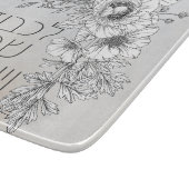 Hebrew Lichvod Shabbat Flowers Shabbos Candles Snijplank (Hoek)