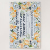 Hebrew Modeh Ani Jewish Morning Gratitude Prayer Legpuzzel (Verticaal)