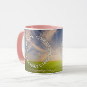 Hebrew Modeh Ani - Jewish Morning Prayer Mok (Voorkant links)