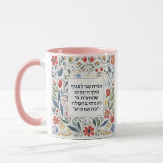 Hebrew Morning Gratitude Prayer Jewish Modeh Ani Mok (Links)