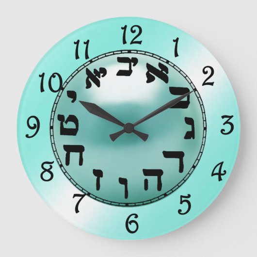 Hebrew Numbers  Grote Klok (Voorkant)